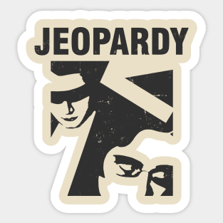 THE SOUND JEOPARDY Sticker